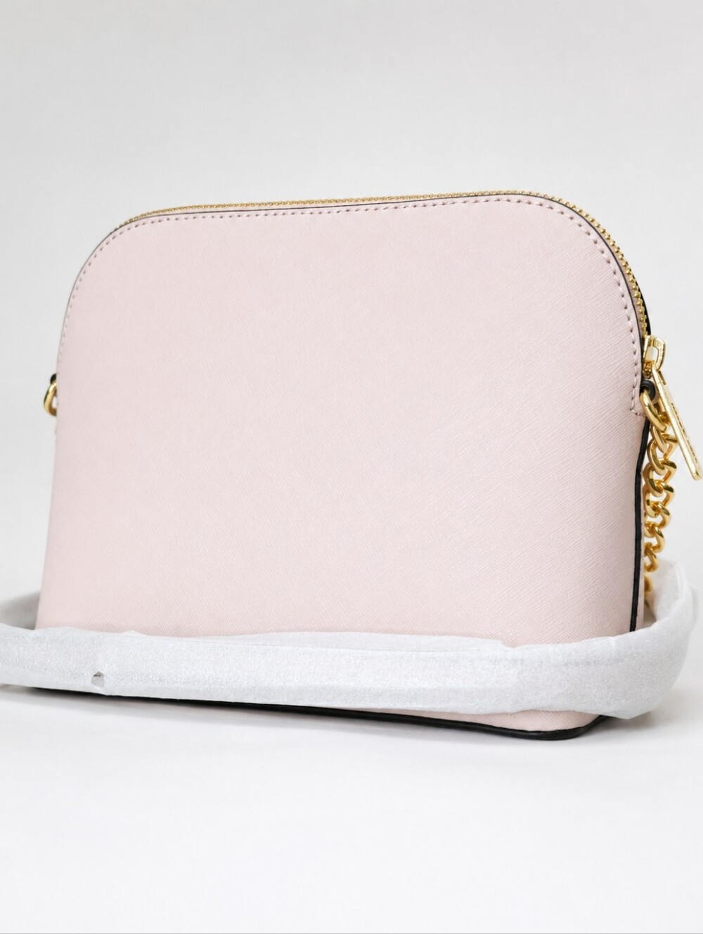 Michael Kors Jet Set Dome Crossbody Powder Blush - Picture 2 of 5